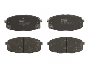 Купить GDB3342 TRW Тормозные колодки передние Церато (1.6, 2.0) с звуковым предупреждением износа